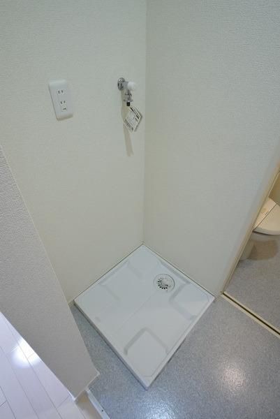 洗面設備　室内洗濯機置場