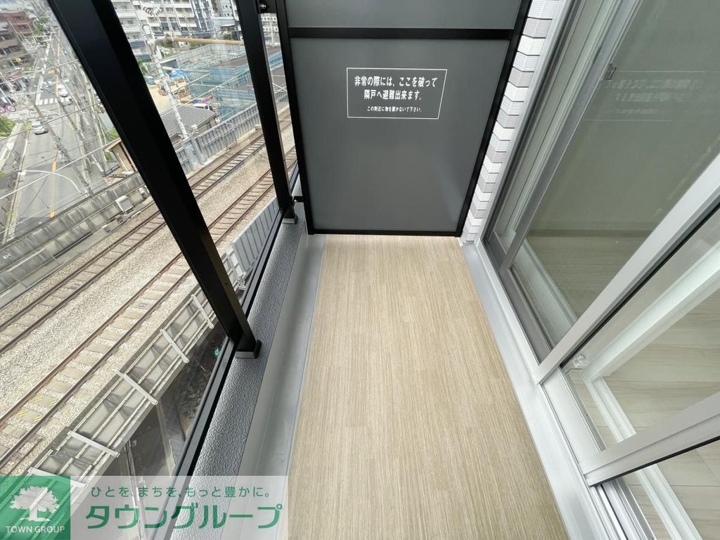 バルコニー　★同タイプの別部屋のお写真です★