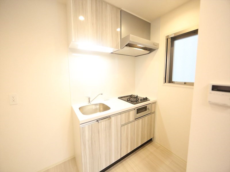 キッチン　システムキッチン（ガス2口コンロ付）　同仕様写真