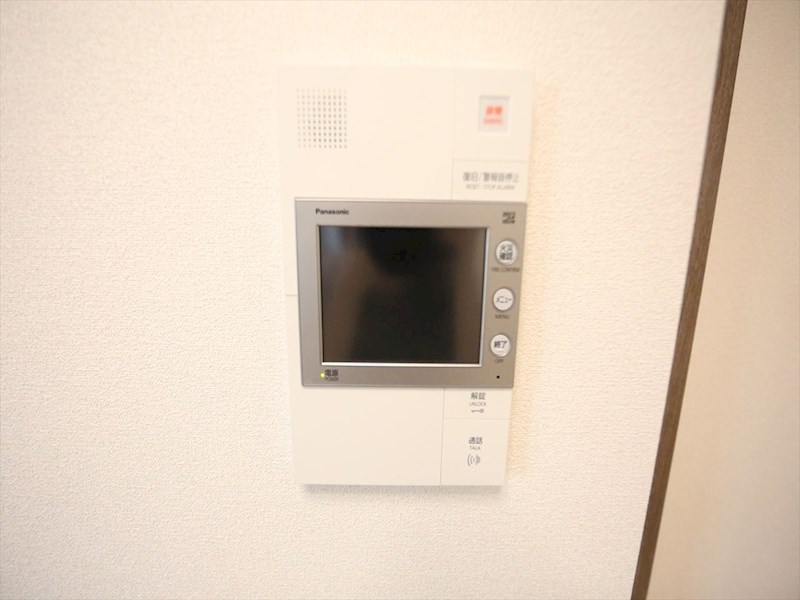 セキュリティ　ＴＶモニター付インターホン　同仕様写真