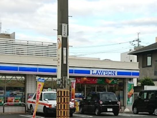 コンビニ　ローソン 岡山門田屋敷店（コンビニ）まで385m