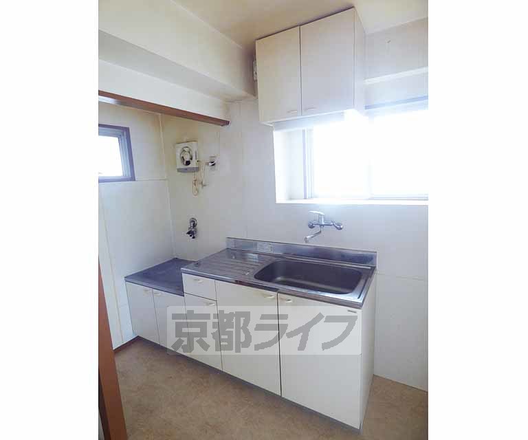 キッチン　ガスコンロ設置可