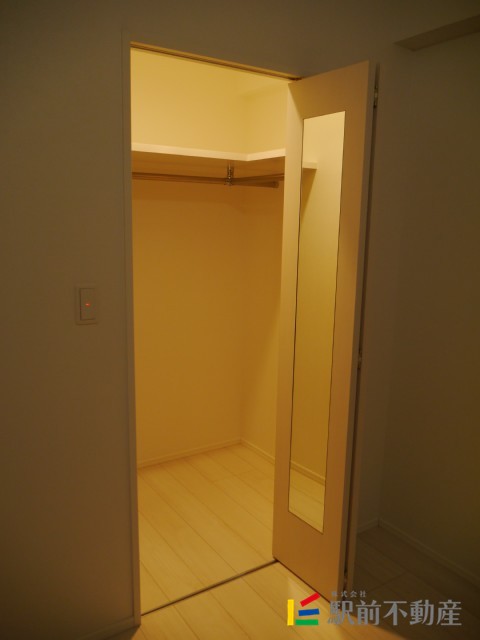 収納　ウォークインクローゼット