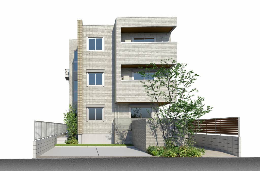 建物外観　完成予想図