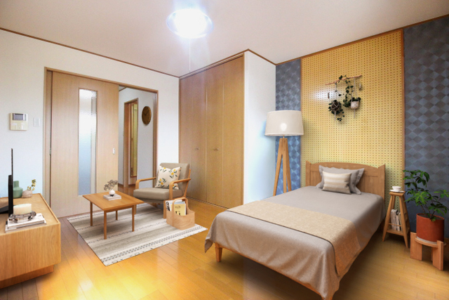 居室・リビング　※家具・家電はＣＧで合成しています