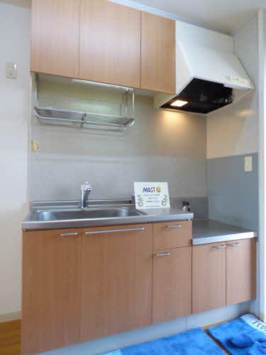 キッチン　収納力のあるキッチンです。