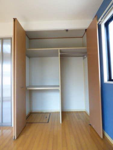 収納　広いクローゼットです。