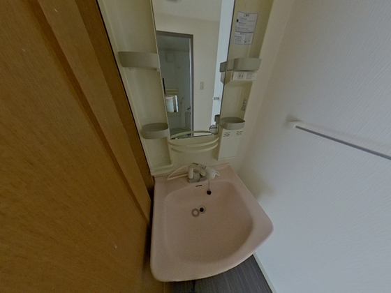 洗面設備　※別号室の写真です