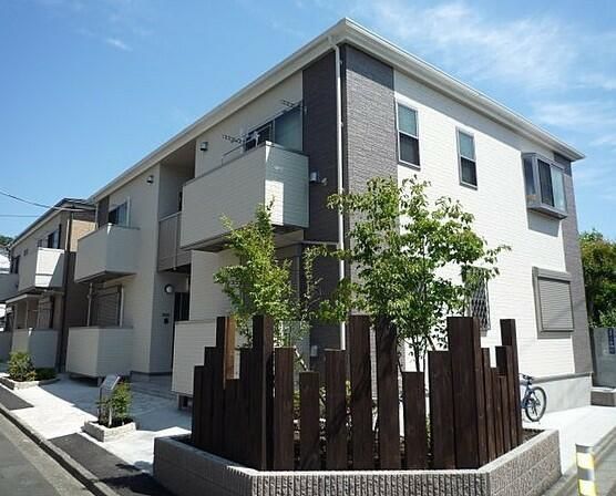 建物外観　■２面採光■角部屋■南西向き■都市ガス