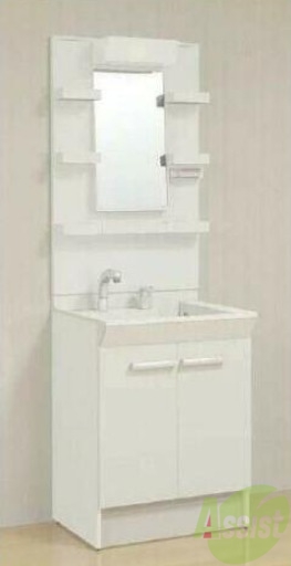 洗面設備　現在建築途中。写真はイメージになります。