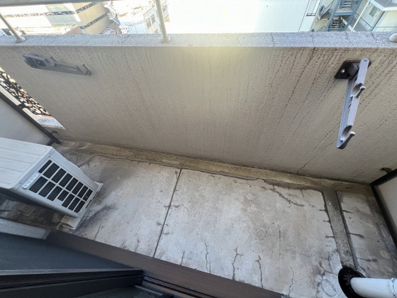 バルコニー　※他号室の写真です