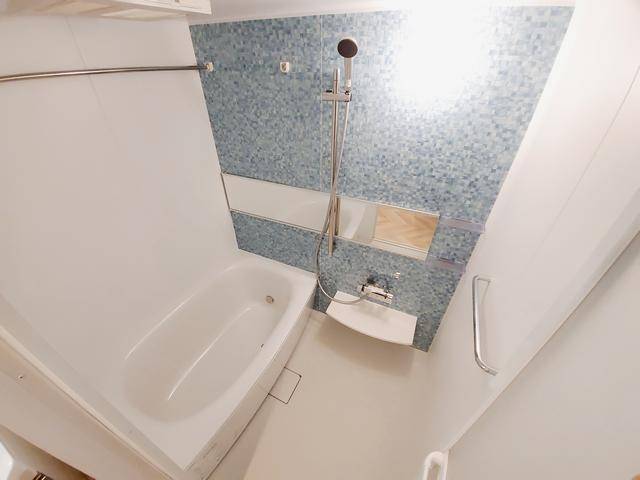 バス・シャワールーム　＊新築につき建築中の写真