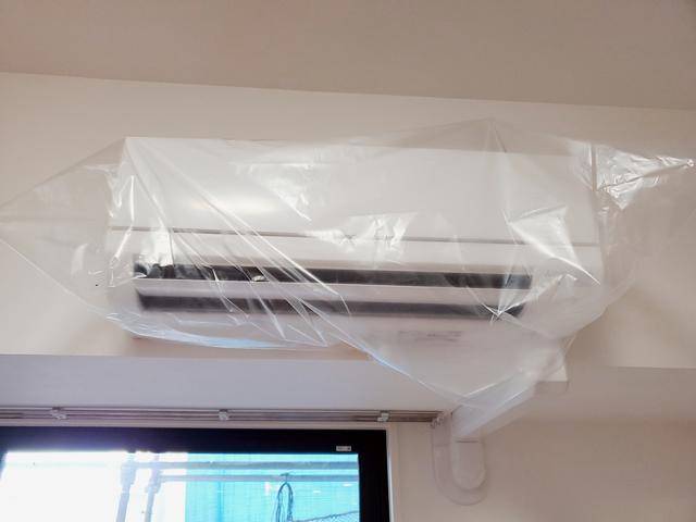 その他設備　＊新築につき建築中の写真