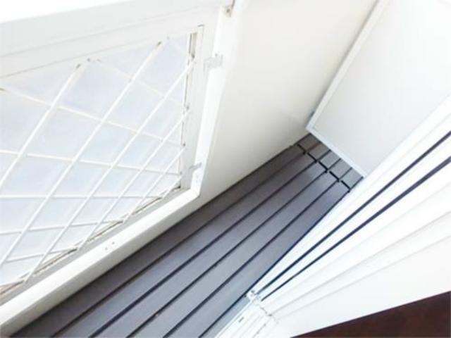 バルコニー　お洗濯もバッチリ