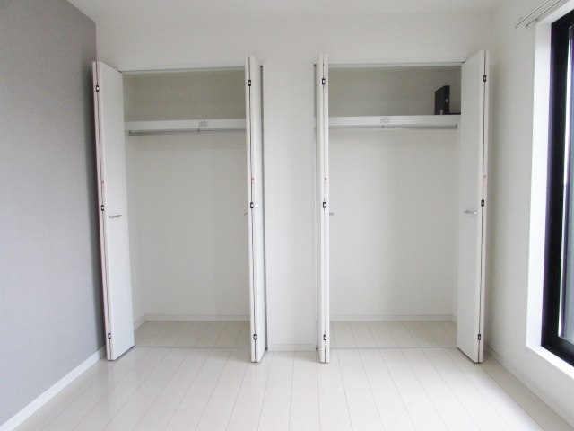 収納　たっぷりとした収納スペースです