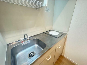 キッチン　IHクッキングヒーターで掃除も楽チン♪