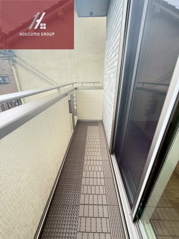 バルコニー　落ち着いた時間を過ごせるバルコニーです