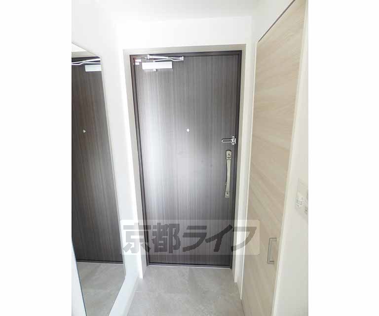 その他設備　しっかりとしたドア。