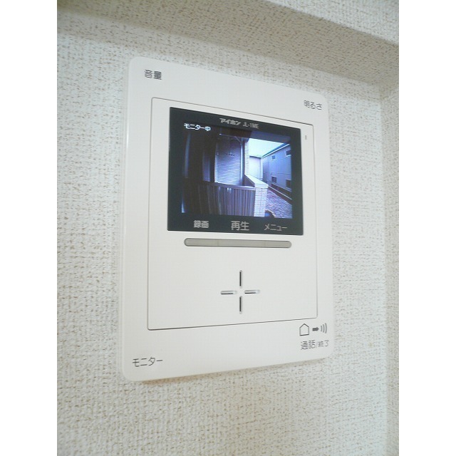 セキュリティ　モニター付きインターホン