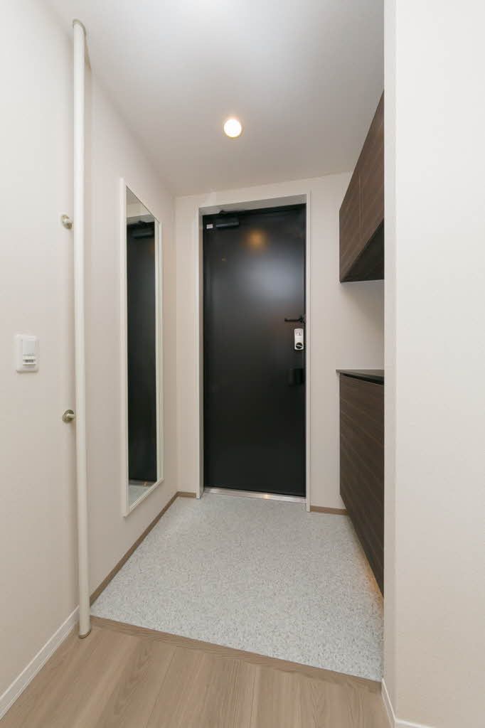 玄関　玄関　玄関ホールにはシューズボックスがあります。