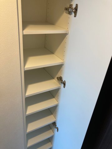 収納　たっぷりとした収納スペースです