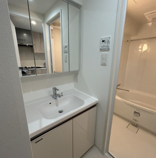 洗面設備　洗面所です