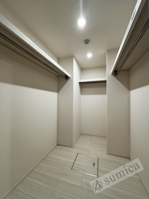 収納　広々・ウォークインクローゼット♪♪