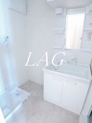 洗面設備　洗面台です。