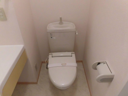 トイレ　同建物別室の写真です。