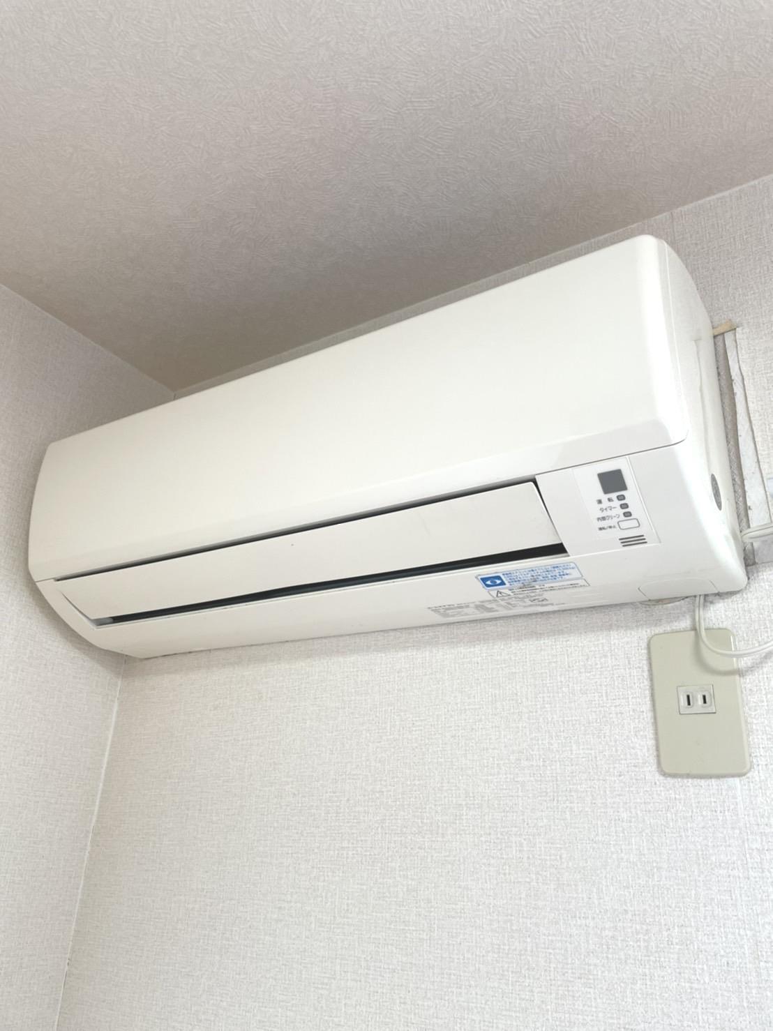 その他設備　エアコン完備（写真は別のお部屋の室内です）