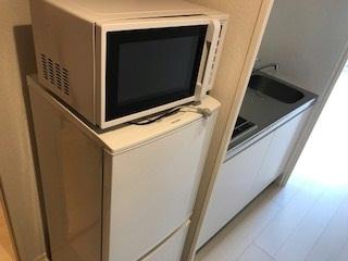 その他設備　電子レンジ・冷蔵庫