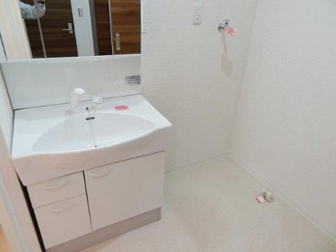 洗面設備　洗髪洗面化粧台