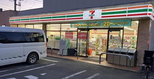 コンビニ　セブンイレブン 矢口渡駅前店（コンビニ）まで582m