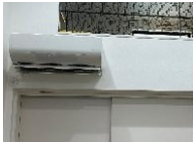 その他設備　快適に過ごせるエアコン付※クリーニング前の写真です