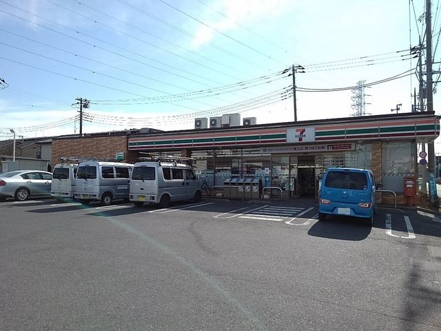 コンビニ　セブンイレブン三郷谷口店（コンビニ）まで750m