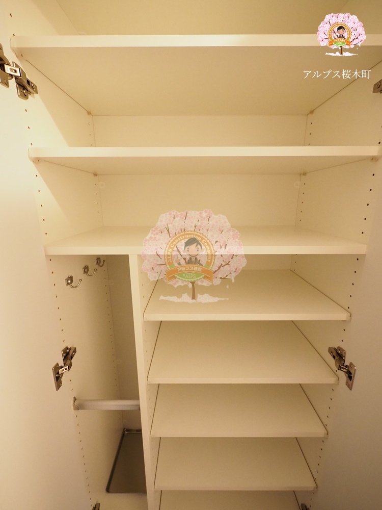 収納　モデルルーム