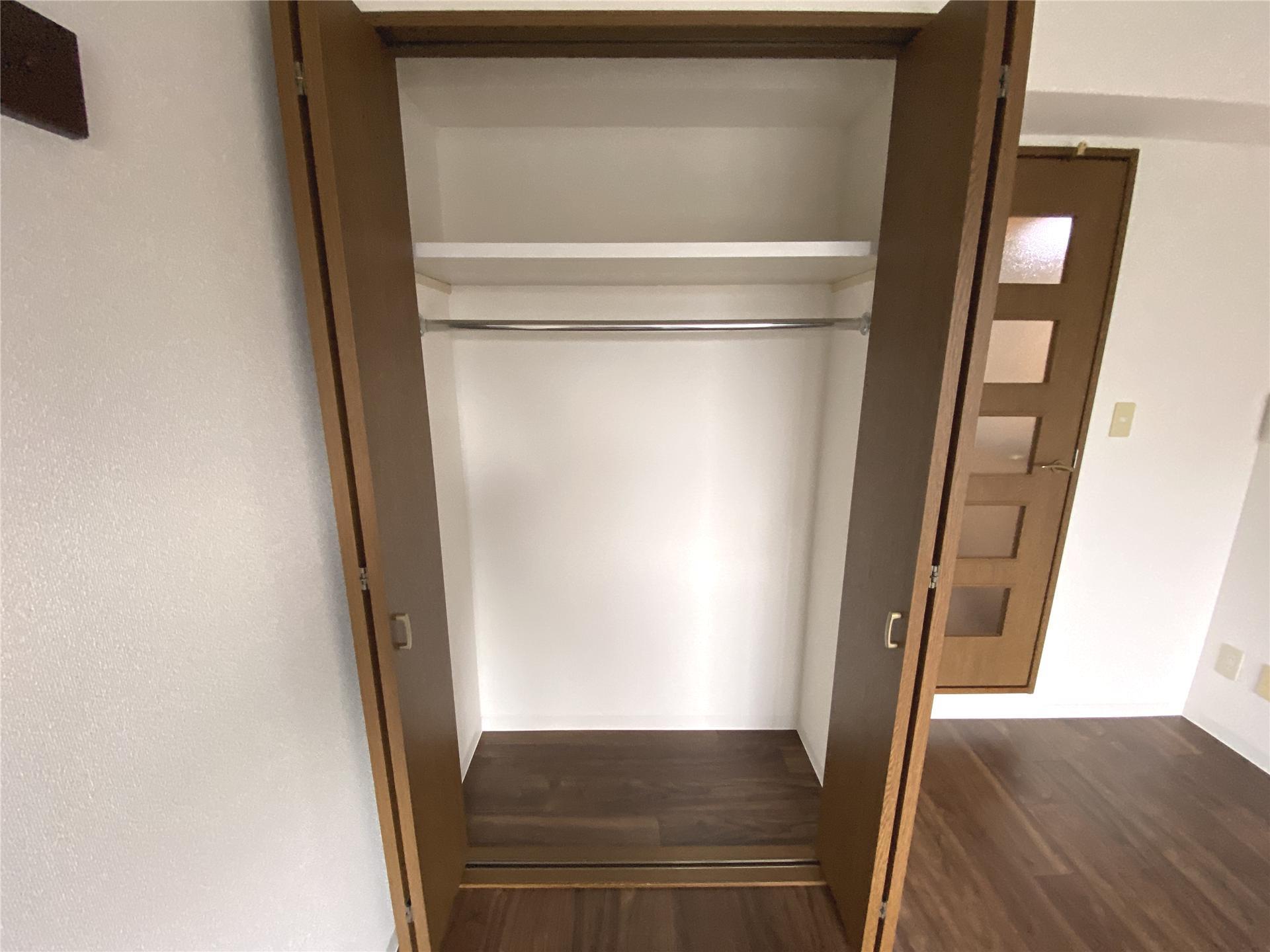 収納　クローゼット収納です