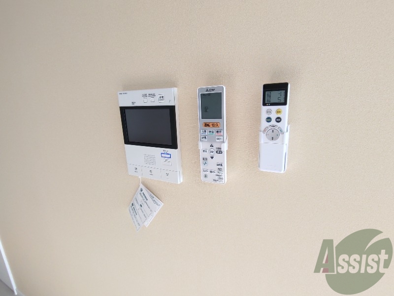 その他設備　モニター付きインターホンで急な来客にも対応できます。