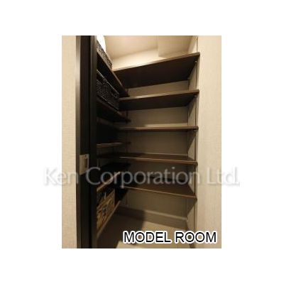 収納　同タイプ10階のお部屋を撮影。仕様が異なることがあります。