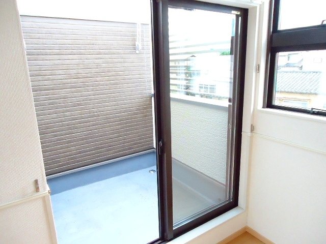 バルコニー　広々としたバルコニーです