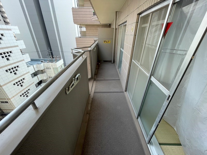 バルコニー　※別号室の写真です。