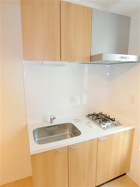 キッチン　2口ガスシステムキッチン