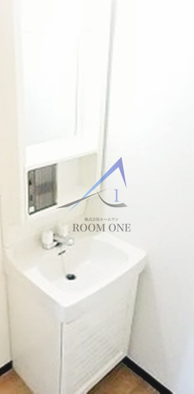 洗面設備　洗面台です。
