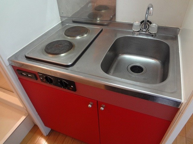 キッチン　安心安全の電気コンロ