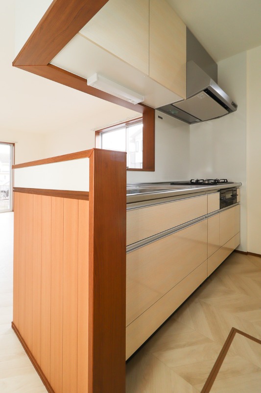 キッチン　図面と現状に相違がある場合には現状を優先