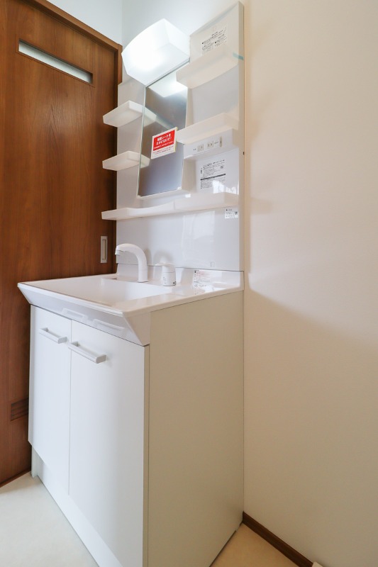 洗面設備　図面と現状に相違がある場合には現状を優先