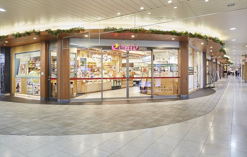 ショッピングセンター　エキュート上野（ショッピングセンター）まで776m