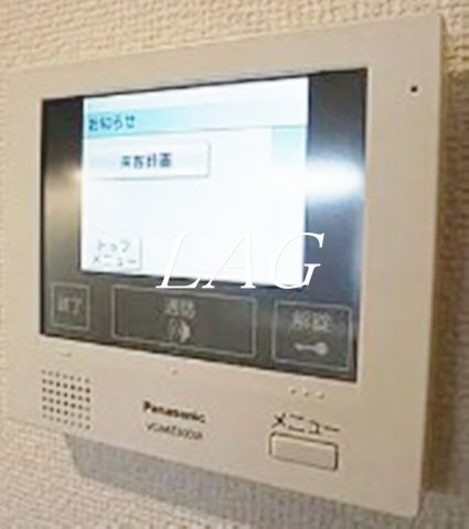 その他設備　モニター付きインターホンです。