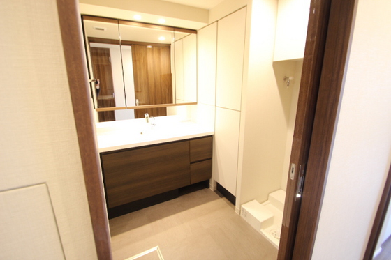 洗面設備　※別の部屋の写真です