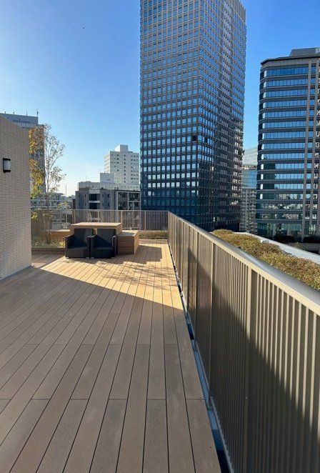 その他共有部分　屋上テラス※2023年12月撮影